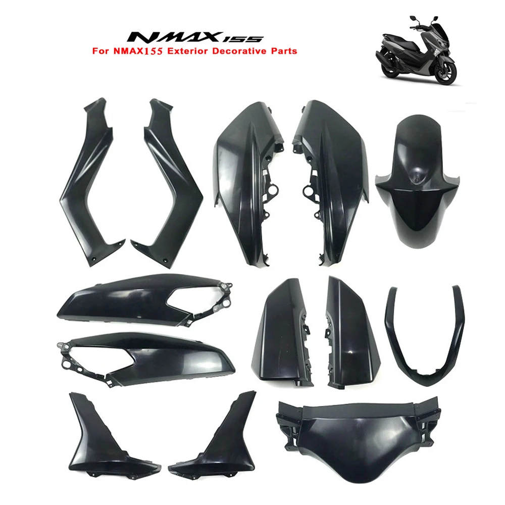 

Motorcycle ABS Parts for Yaha NMAX155 2016-2019 Exterior Decorative Parts Plastic Shell Mudguard Edge Strip Side Panel Shell