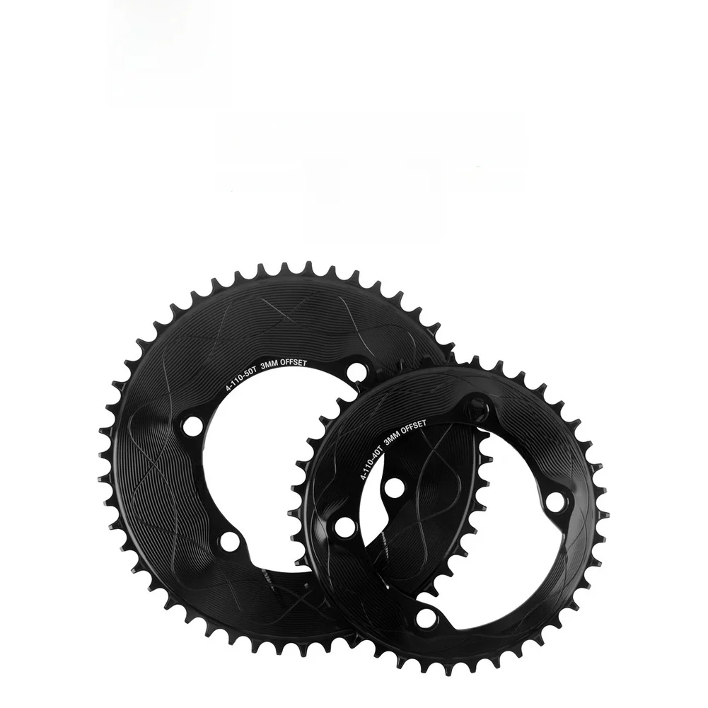 110BCD 4 Hole Aluminum Chainring 52T/54T Narrow Wide Tooth For Mountain Road Bikes Crankset Cycling Bicycle Components Parts
