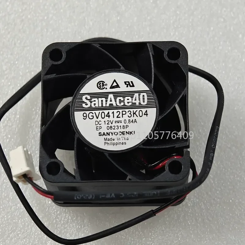 XINYI New Sanyo 9GV0412P3K04 12V 0.84A 4028 Cooling Fan for APW9 Server 4cm