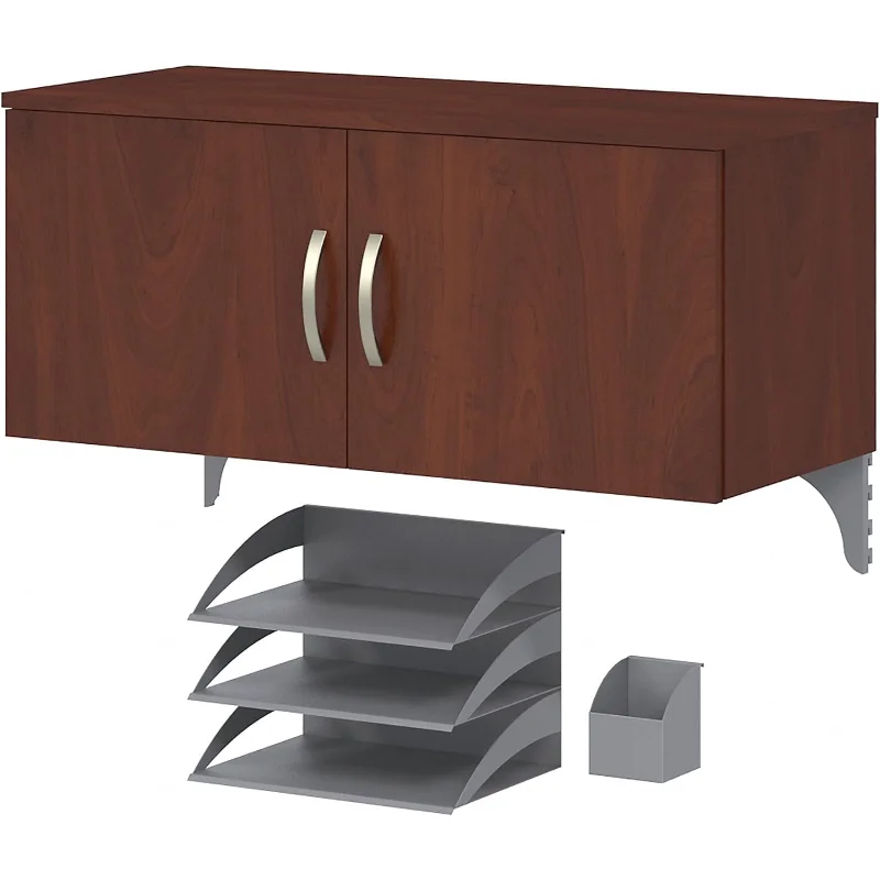 Gabinete de almacenamiento en una hora con accesorios, Hansen Cherry