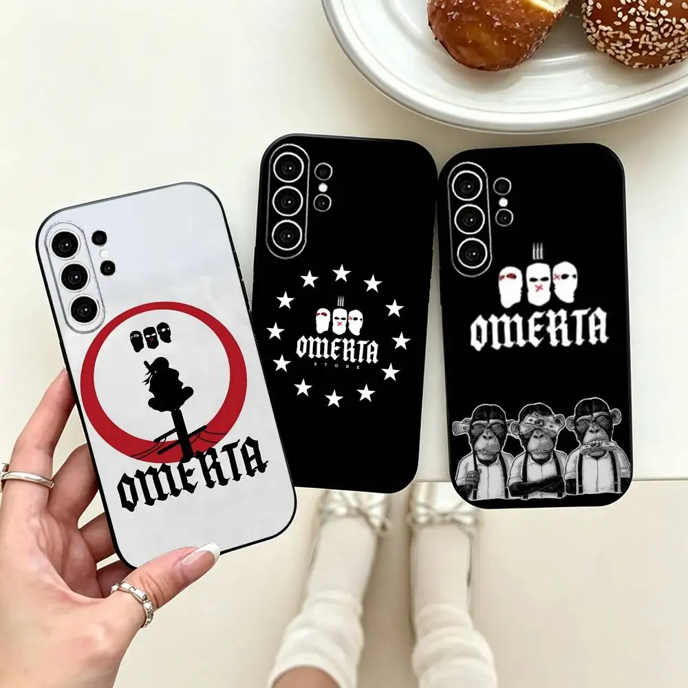 Luxury Omertas Maes 47 Fashion  Phone Case For Samsung S25,S24,S21,S22,S23,S30,Ultra,S20,Plus,Fe,Soft Silicone Black Cover