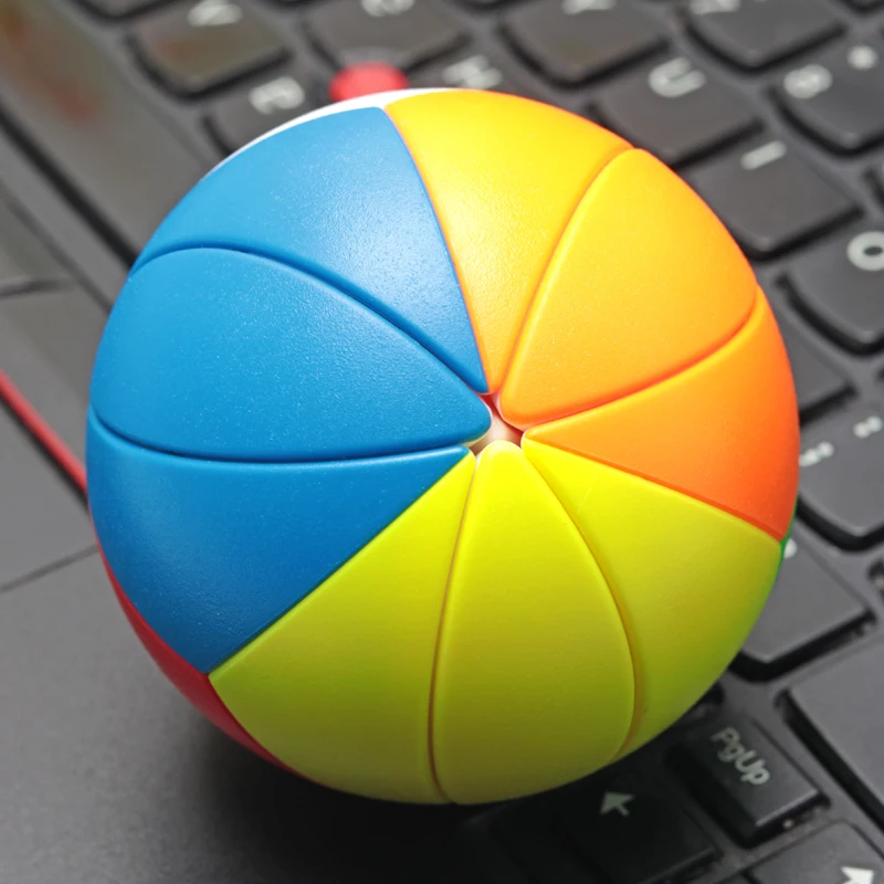 3D 66MM Ball Cube YJ Yeet Ball Cube Maple Leaf Ball Cube Professional Puzzle Toy Gift Children's Leisure Stress Relief Gift