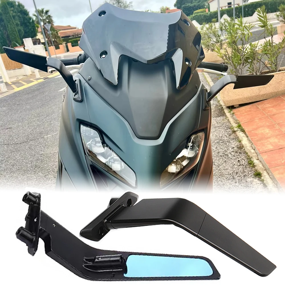 For Yamaha T-MAX 560 TMAX 2022 2023 2024 TMAX560 Rearview Mirrors Adjustable Rear View Mirror Aluminum Motorcycle Accessories