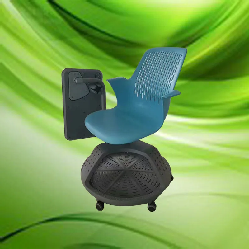 Conference Room Plastic Engineering  Portable Office Chair Portable Writing Board Lifting and Movable