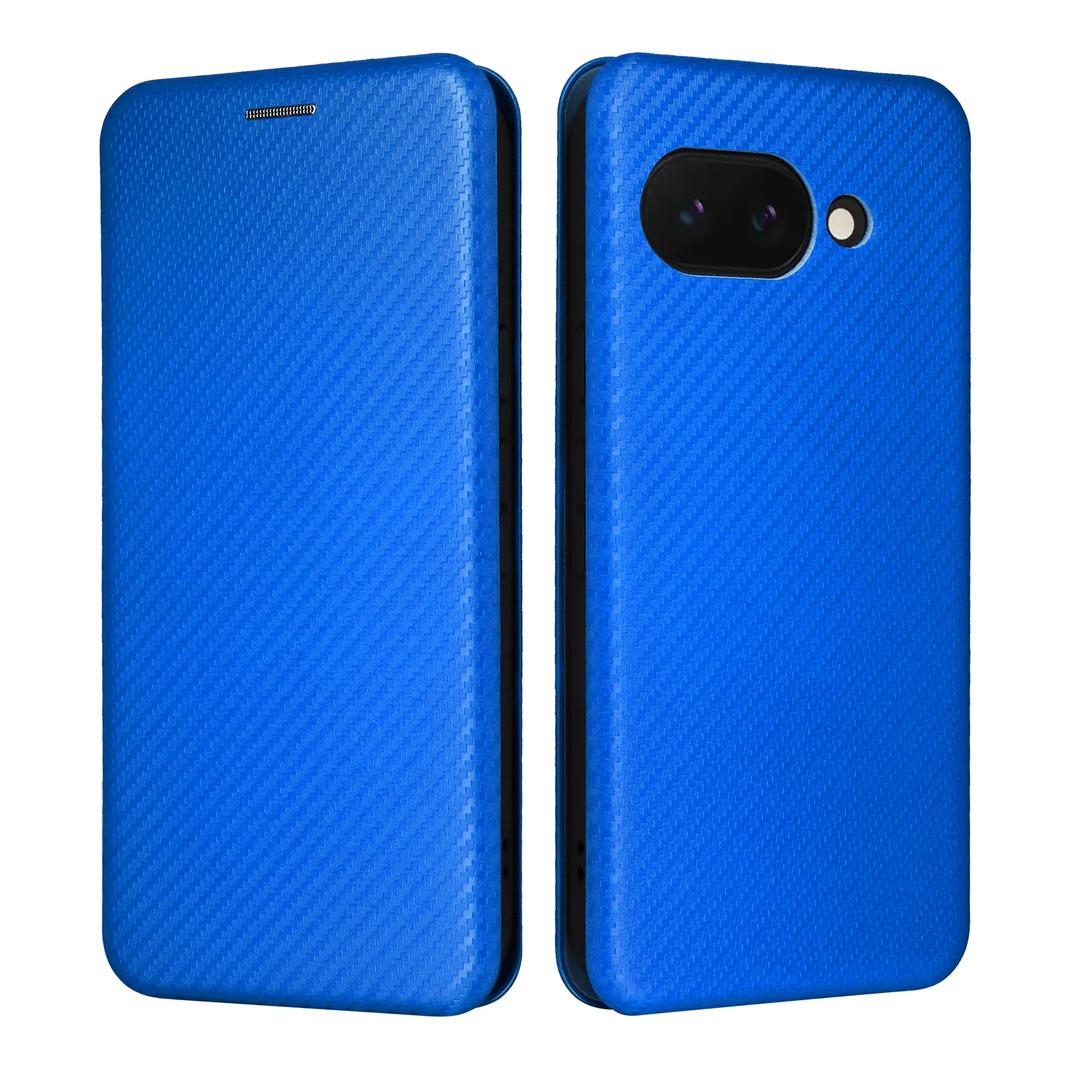 

Flip leather carbon fiber magnetic Wallet protective cover For Google Pixel 9A Fall prevention Phone Case For Google Pixel9A