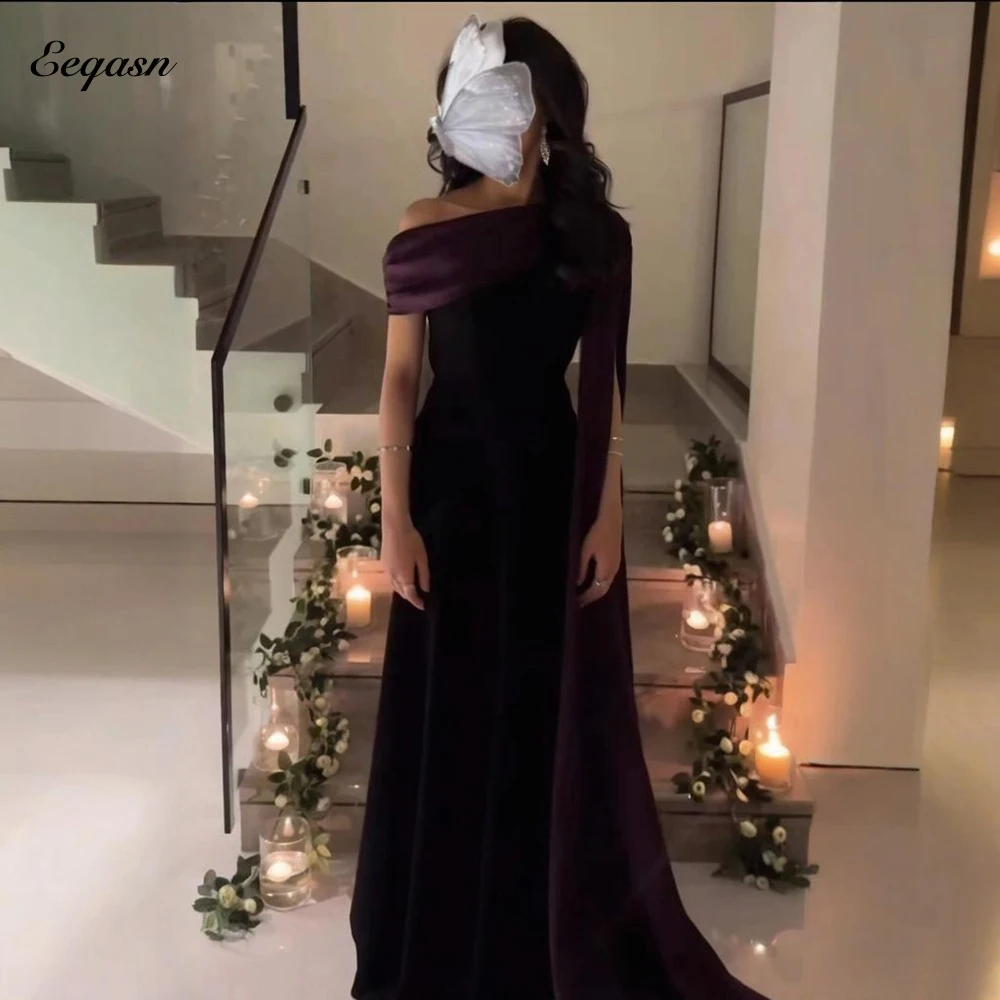 Lange Abendkleider Luxus 2026 Bodenlange Formelle Kleider mit Schal Maßgeschneiderte Elegante Robe A-Linie Ballkleider Hochzeitskleider