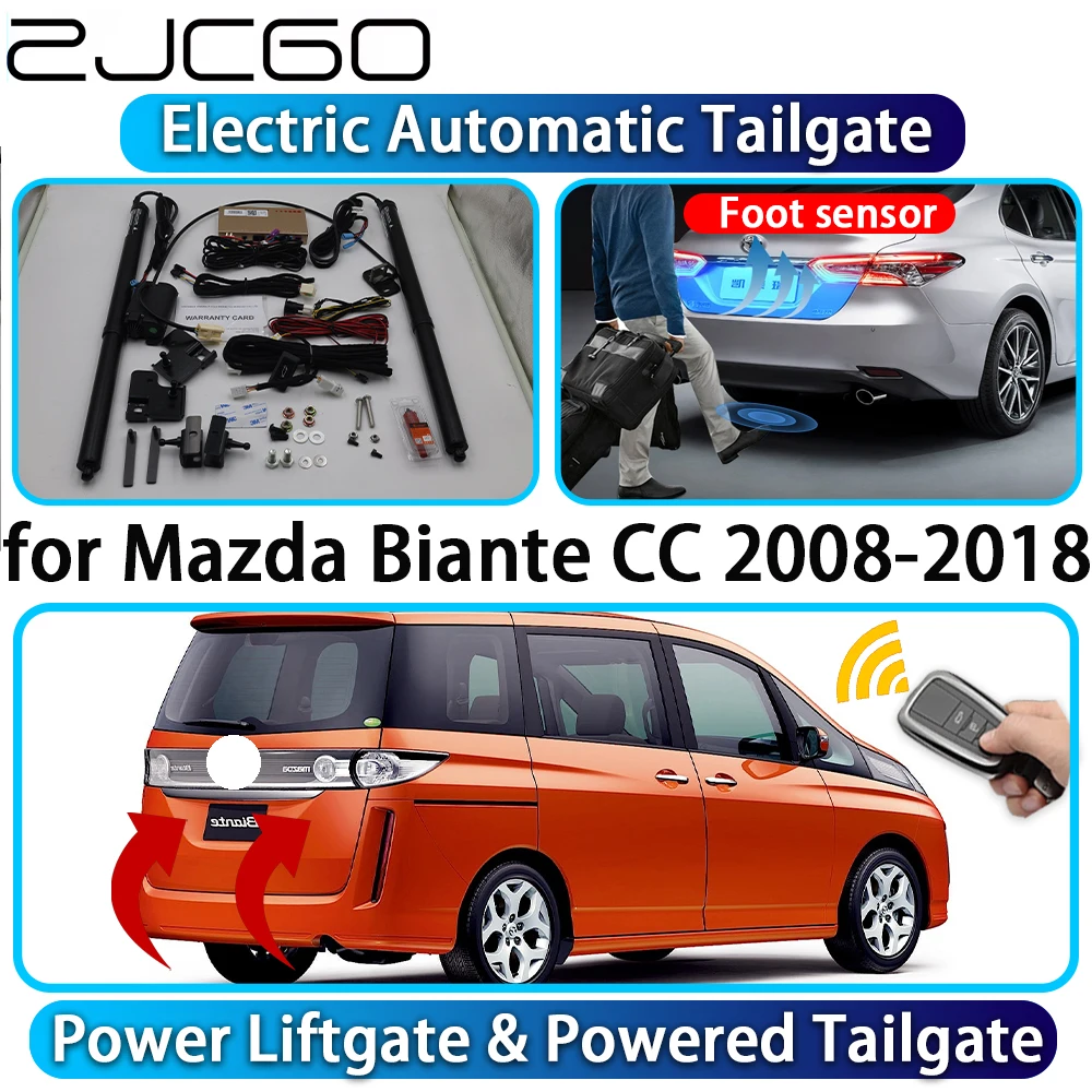 ZJCGO для Mazda Biante CC 2008-2018 OEM автоматическая электрическая задняя дверь с электроприводом, интеллектуальная система, комплект управления подъемом багажника автомобиля