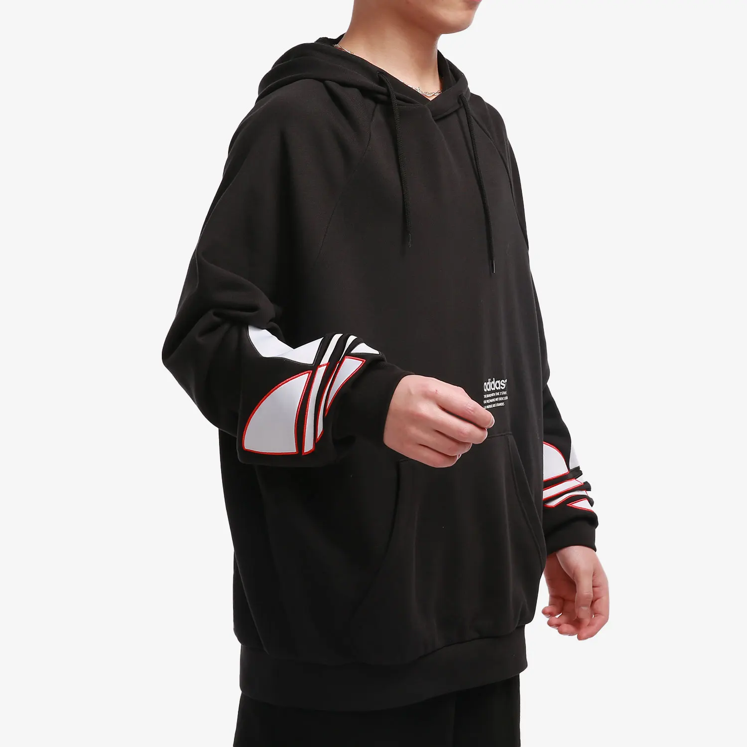 Adidas Authentic Trefoil Big LOGO Sweatshirt Men's Winter Top Gears GN3570