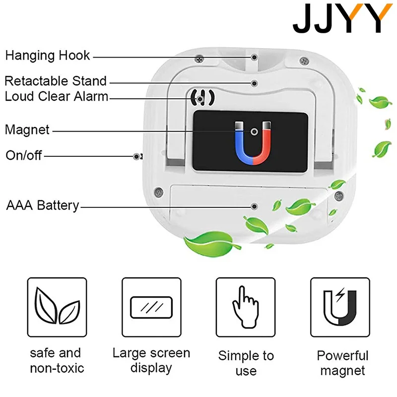 LCD Digital Kitchen Timer Magnetic Cooking Large Count Down Up Clear Loud Alarm Stonego Home Kitchen Accessories image 3