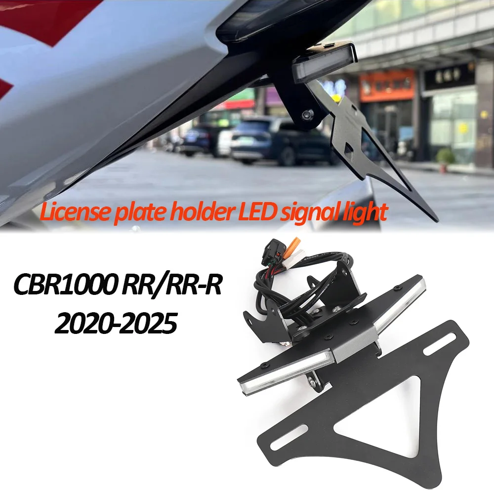 

CBR1000RR новый мотоциклетный задний хвостовой элиминатор, светодиодный указатель направления для Honda CBR1000 RR/RR-R 2025 2020-2024, держатель номерного знака