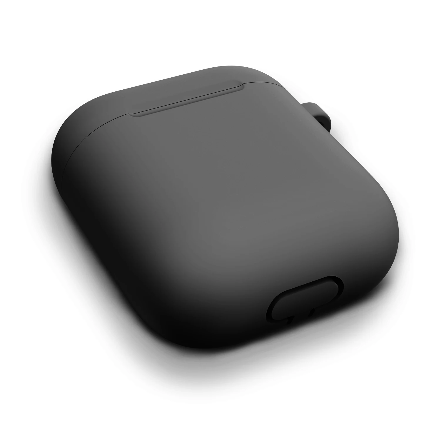 Custodia per auricolari in Silicone per AirPods 1/2 custodia per cuffie senza fili custodia per auricolari delicata sulla pelle con gancio per custodia per Airpods 2