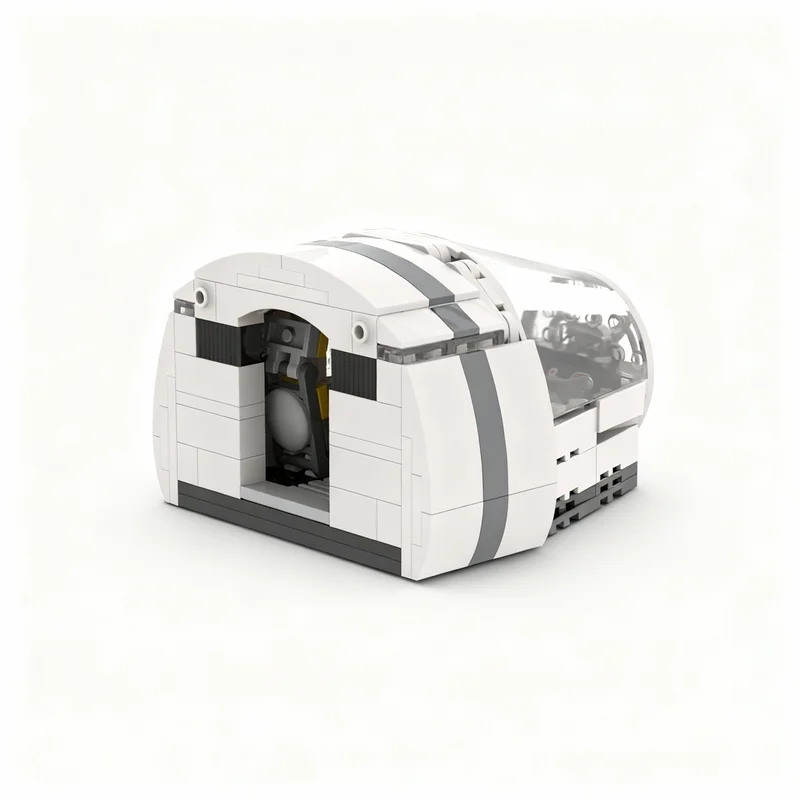 202pcs MOC Star Battle Series Solo Falcon Cockpit W Windshield Model Building Blocks Construction Toy Christmas Gifts DIY Idea