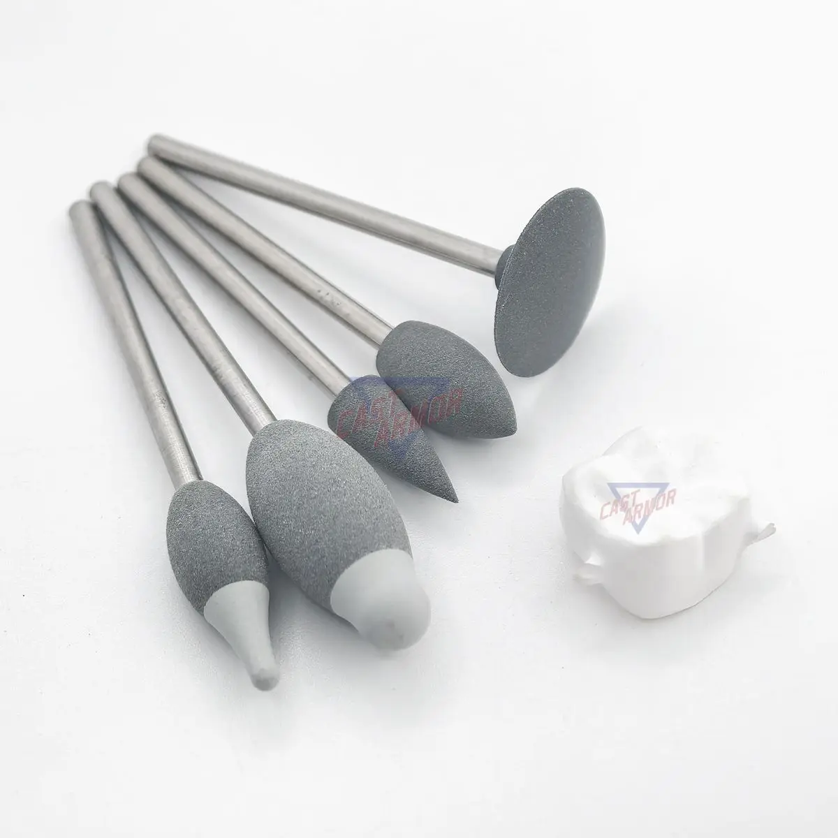 Laboratory Polished Raw Zirconia Soft Grinding Head Suit HP0105G Zirconia Grinding Head s