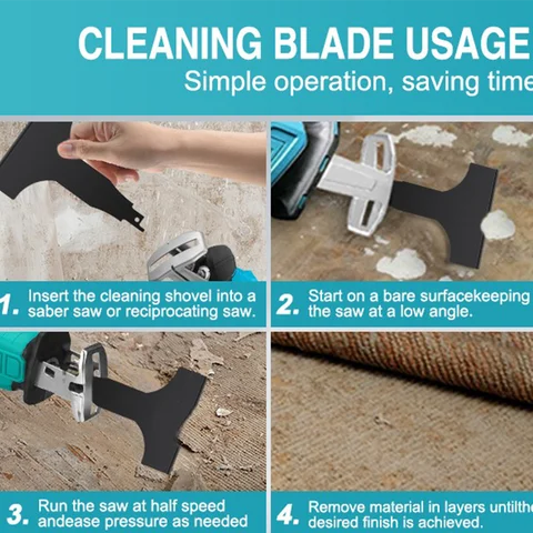 ALIWRAP Långt Handtag Metallskrapa Vinylspatel Biletiketter Klistermärken Borttagare Husrengöring Fönster Keramik Glasrengöring 10 best sales skrapblad - №4