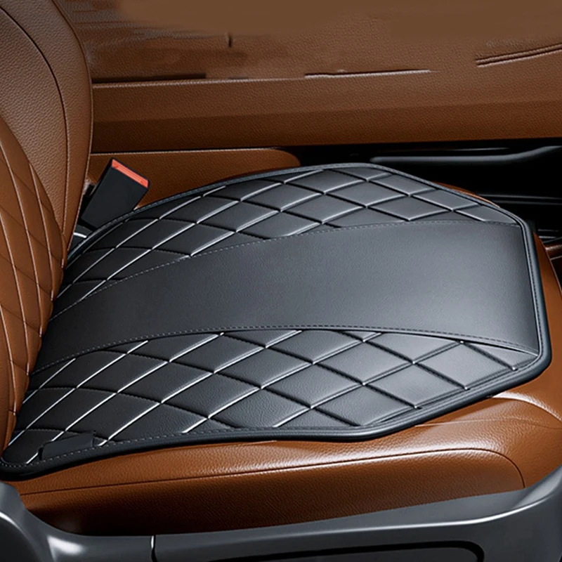 Car Seat Protector Cover Universal Leather Driver's Single Piece Seat Butt Cushion Auto Seat Pad Interior Supplier