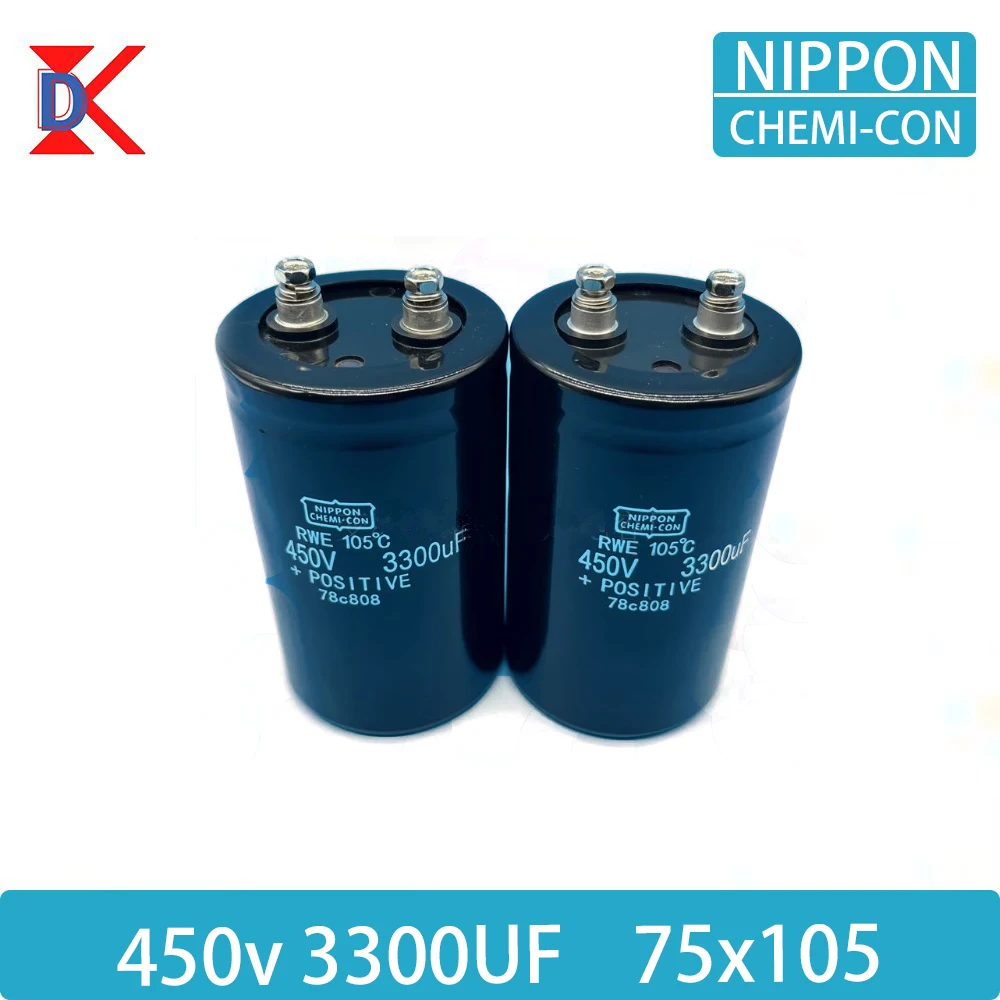 Condensator   Screw  Foot   450V3300UF  Black Diamond  Electrolytic