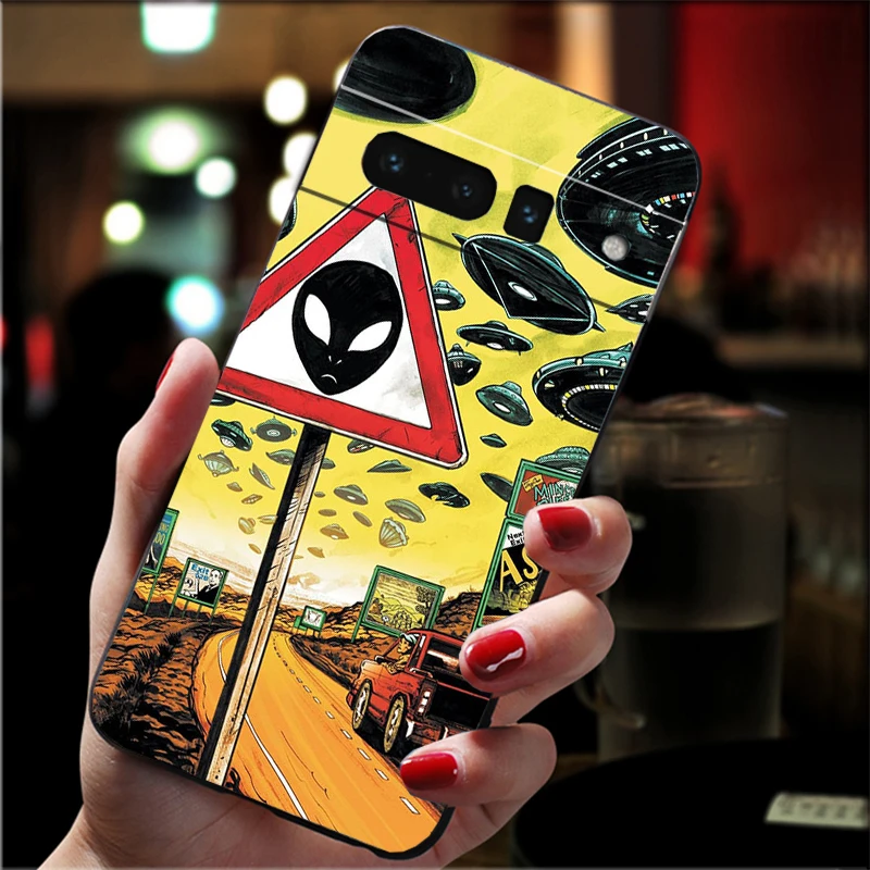 Alien Handy hülle für Google Pixel 9 Pro XL 8 7 Pro 8a 7a 7 6a 6 Pro Pixel 4 3 XL 5 6 4a