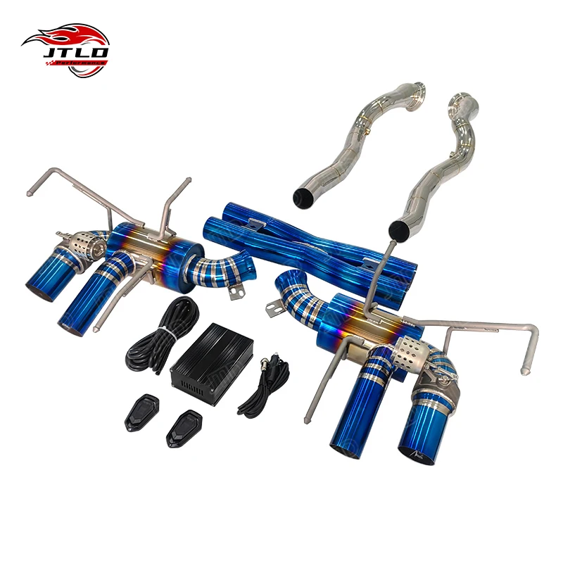 

Hot Sell Popular High Performance Full Exhaust System For Ferrari 812 GTS Active Sound Valvetronic Catback Exhaust Pipe