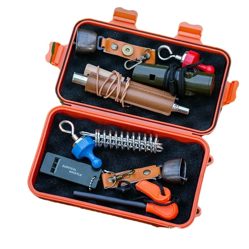 Edc Storage Box Camping Accessories Portable Tactical Storage Large Capacity Prevents Anti -pressure Survival Gear Tools Outdoor