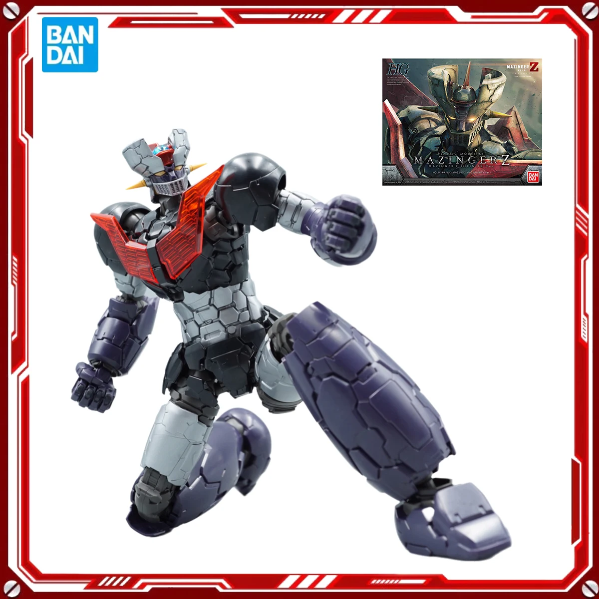 

Bandai Genuine Mazinger Z Anime Mazinger Z Infinity Toys HG 1/144 Action Figure Assembly Model Boy Christmas Gift in Stock