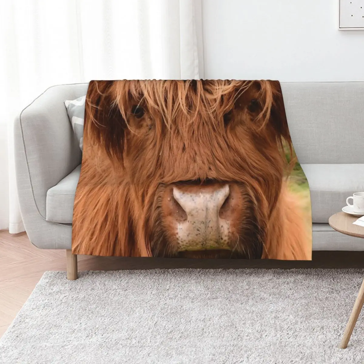 Coo Nose Throw Blanket funny gift Loose blankets ands for babies Travel Soft Beds Blankets