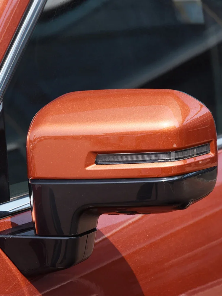 CAPQX dla Haval Dargo 2021 2022 obudowa lusterka bocznego pokrywka włączony kierunkowskaz szkło lustrzane lustro obiektywu ramka dolna — zdjęcie 2