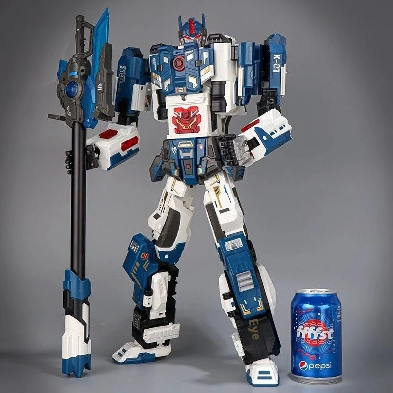 Judgement Decider Barrett Transforming Robot Model King Kong Sky Cannon Soft Dart Launcher Toy Gun Boy