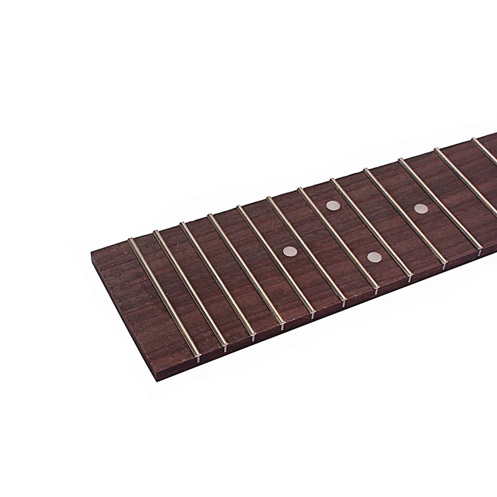 18 Fret 23 Inch Ukulele Rosewood Fingerboard Smooth High Density Replacement Part Concert Guitar Fretboard Ukulele Fretboard