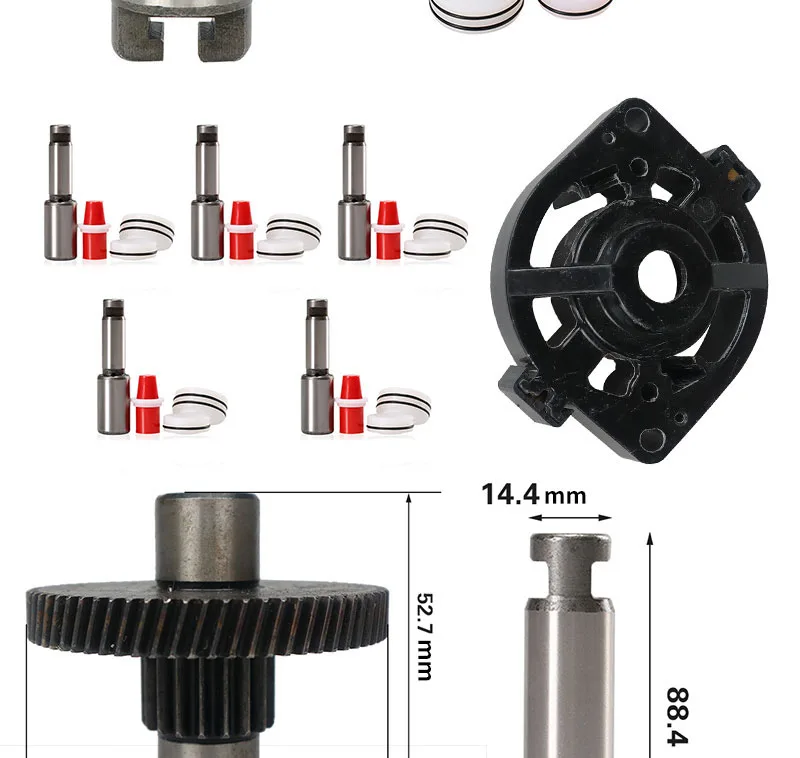 Reparatursets für Dichtungspads für Airless-Spritzgeräte, Reparaturset für Airless-Spritzgeräte-Zubehör 704586 für Titan 440 450 Spritzgeräte – Detail 8