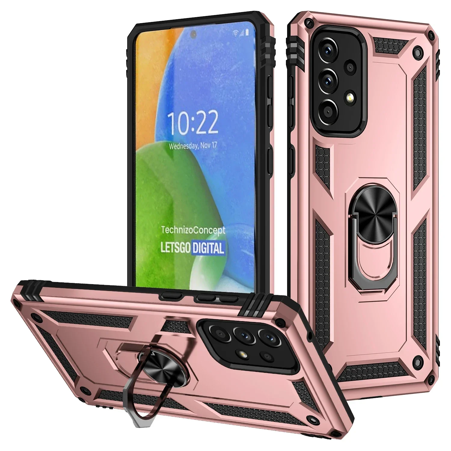 Back Cover For Samsung Galaxy A37 A36 A35 A34 A33 A32 A31 A26 A25 A24 A23 A22 Phone Case Armor Shockproof Lens Protection Cover