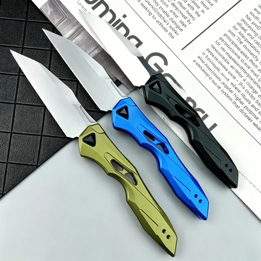 Best-Selling 7650Launch 13 CPM154 Blade Aluminum Handle Camping, Hiking, Cutting, Rescue Outdoor EDC Survival Tool Gift