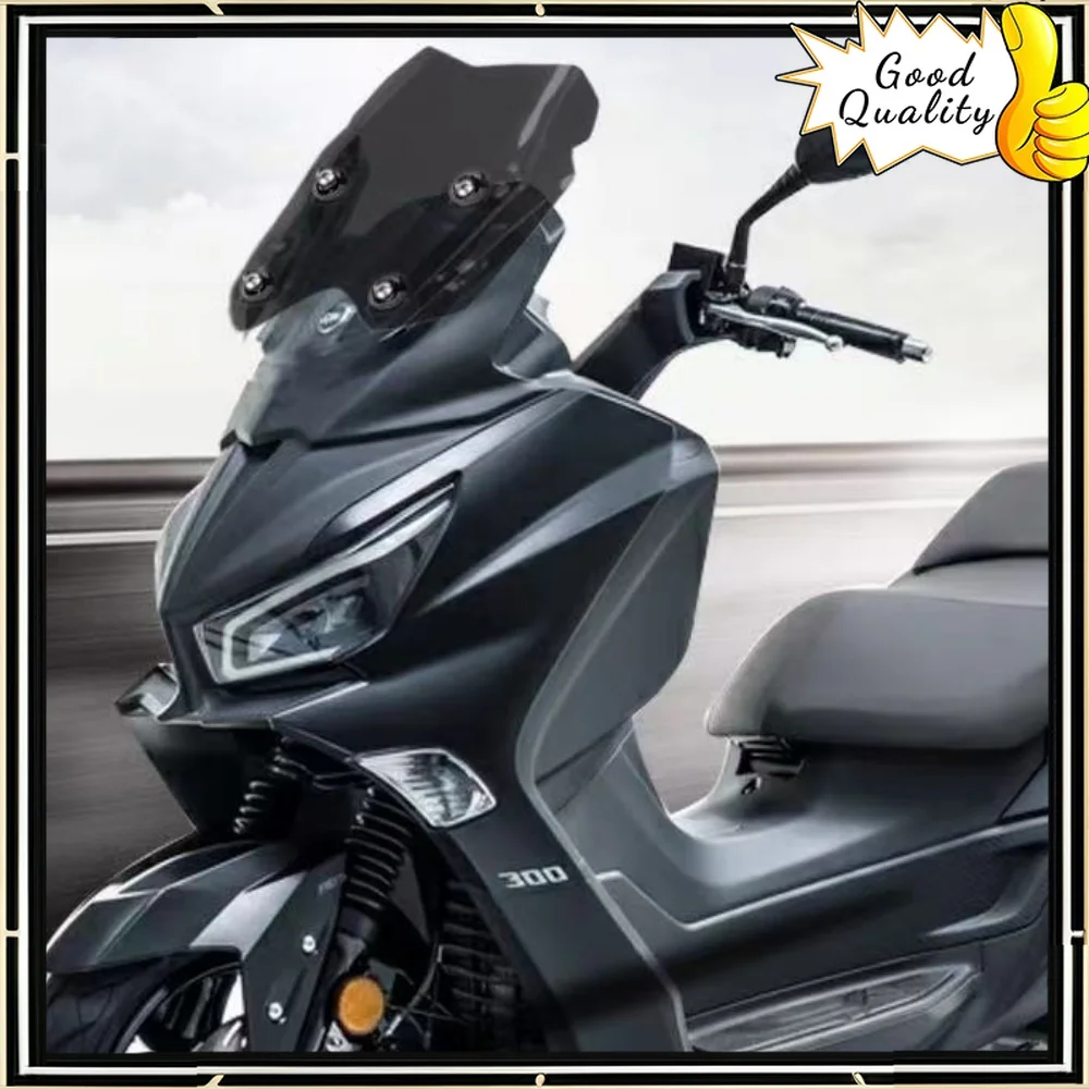 

Good Quality For SYM Joymax Z300 Cruisym 300 modified front windshield rain shield chest competitive windshield accessories