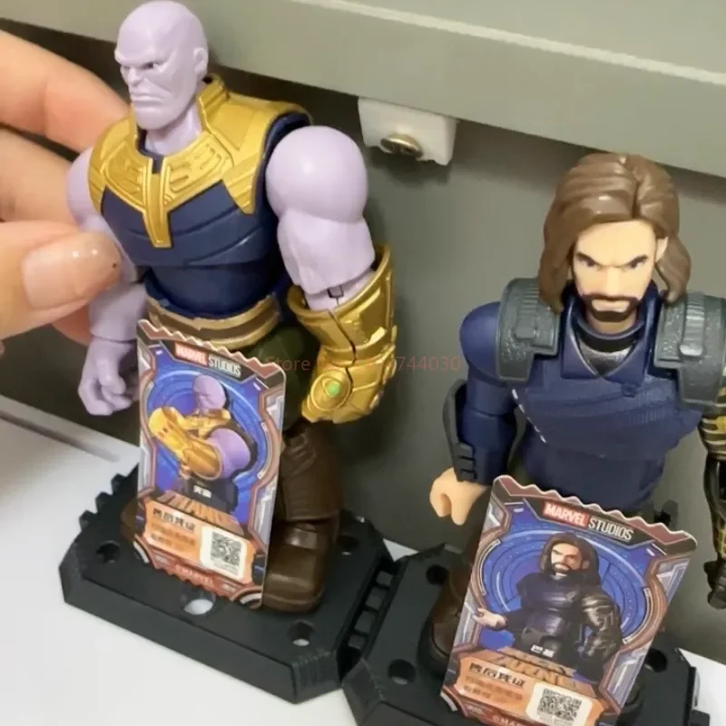 100% 정품 Blokees Marvel Heroes 스타 에디션 시리즈 3 블라인드 박스 아이언 맨 아이언 스파이더 Mk85 전쟁 기계 액션 피규어 컬렉션