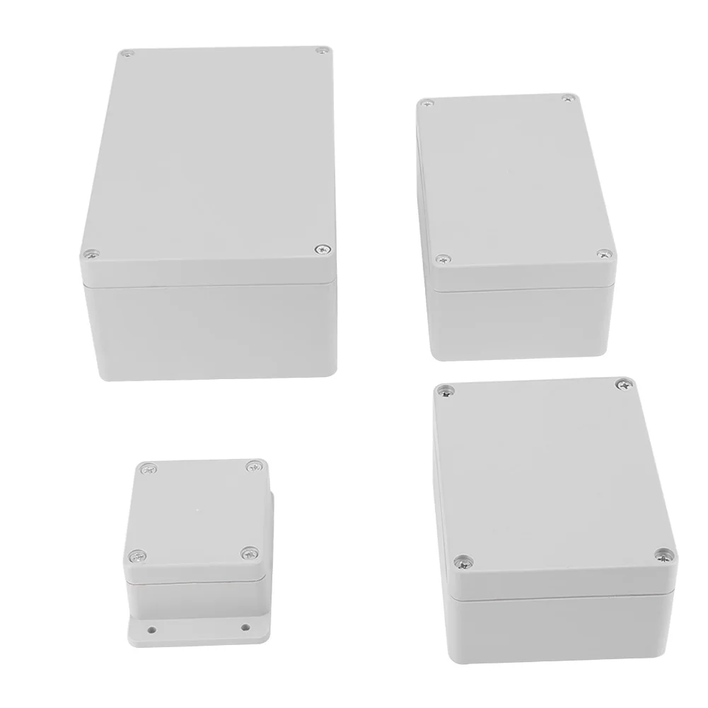 Terminal Box Water resistant IP65 ABS Electrical Project Box Enclosure Instrument Case Wiring Connection Box Connection Box