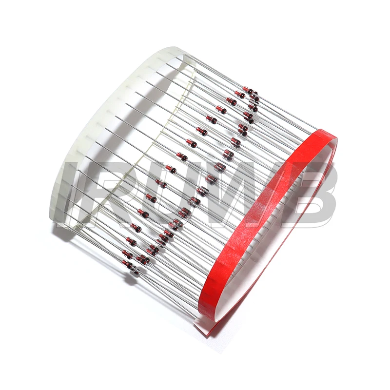 50PCS new original 1N4148 IN4148 DO-35 High-speed Switching Diodes