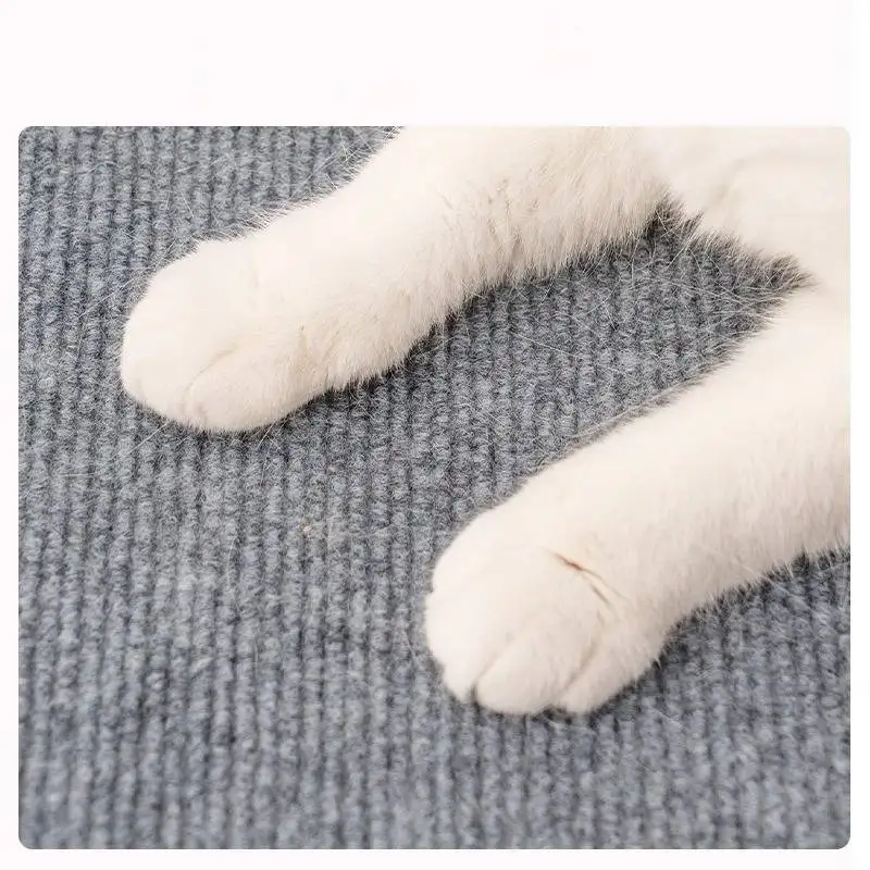 

Cat Scratch Board Wall Mounted Vertical No Wall Damage Cat Scratching Post For Indoor Cats Kitten Claw Grinding Pet Furniture