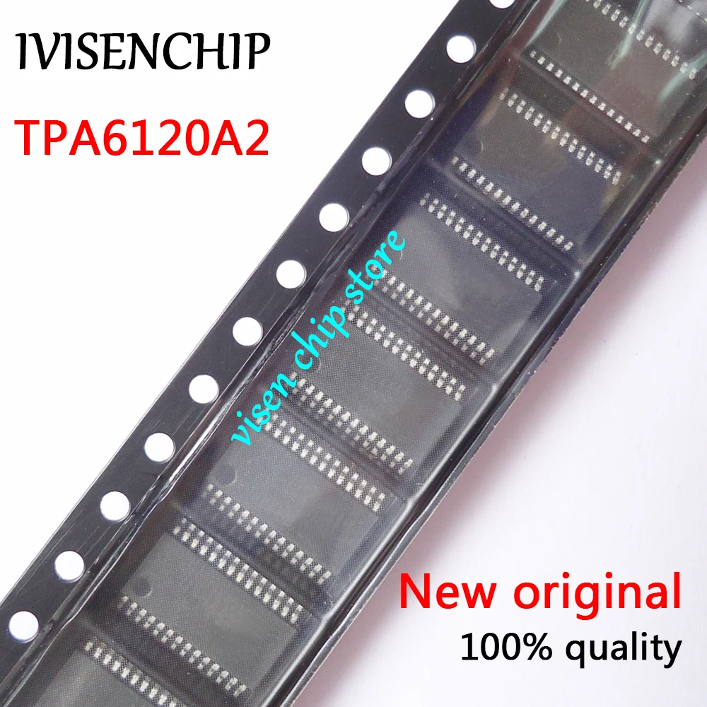 2pieces TPA6120A2DWPR TPA6120A2 6120A2 SSOP-20  chipset