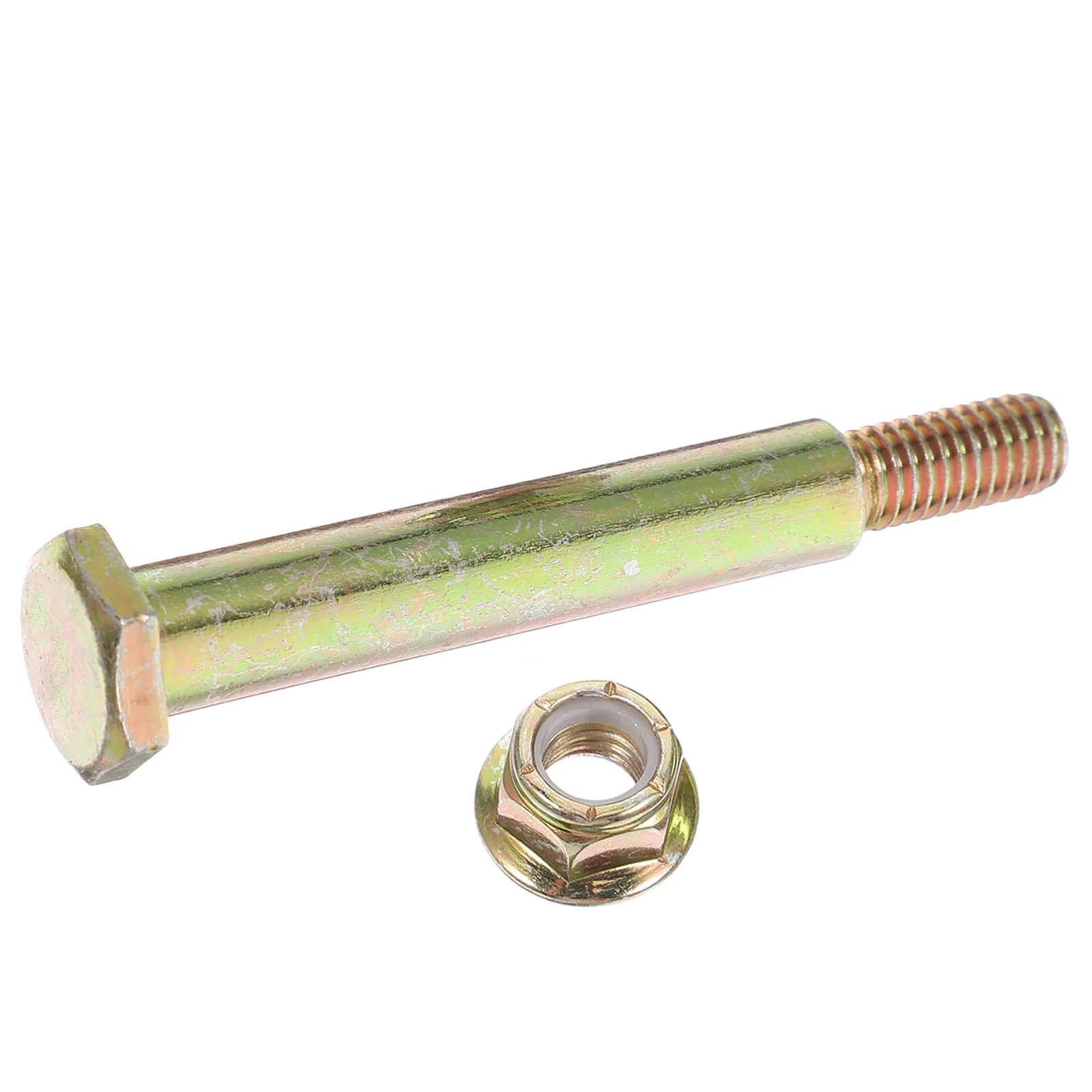 

1Set Universal Rear Wheel Screw Bolt Nut Set Steel Lawn Mower Wheel Replacement Accessory for Lawn Mower Lawnmower Steel