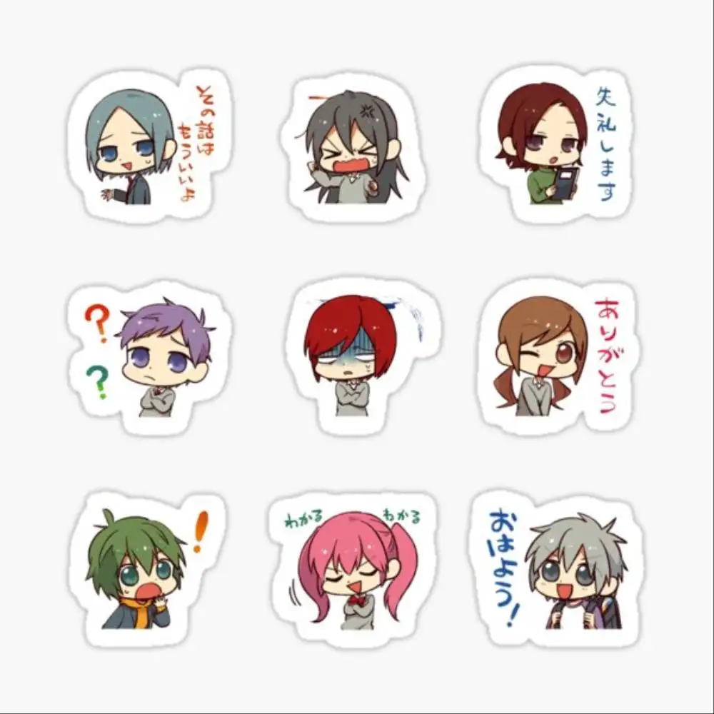 Horimiya Anime Sticker Car Window Bumpers Die-cut Vinyl Stickers Decorative Accessories