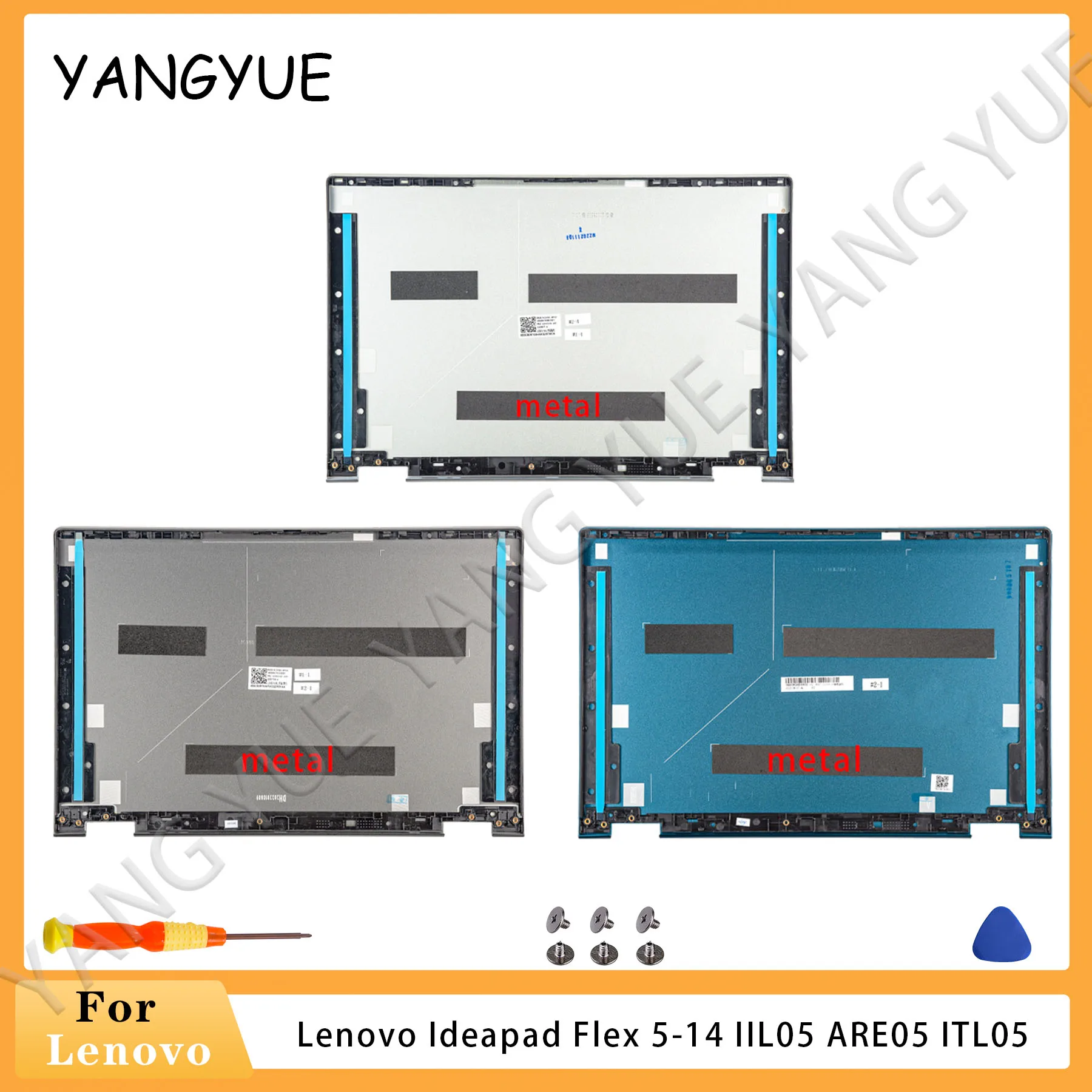 NEW Laptop Covers For LENOVO Ideapad Flex 5-14IIL05 5-14ARE05 ITL05 5-14ALC05 LCD Back Cover Top Rear Lid Palmest Bottom Case