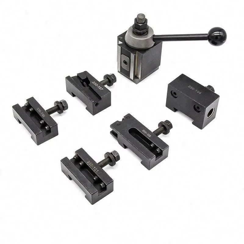 Piston-type Lathe Quick-change Tool Post 250-000 American-style Quick-change Boring and Turning Tool Post