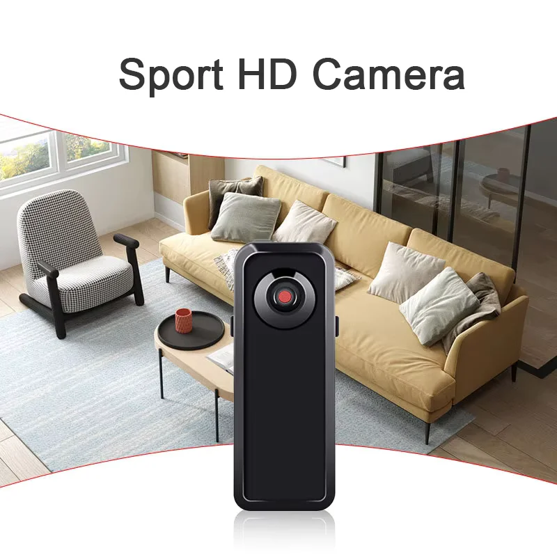 كاميرا صغيرة HD DV كاميرا فيديو يمكن حملها بالجسم المحمولة جبل تسجيل الفيديو مربية الأمن سيارة رياضية DVR كاميرا ويب كاميرا صغيرة للمنزل والمكتب
