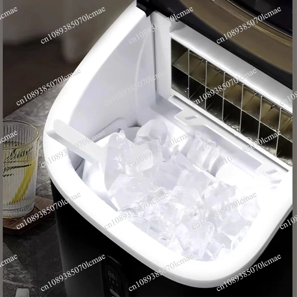 Daily Output 20KG Cube Ice Maker Compact Countertop Machine for Home, Dorms, and Small Bars