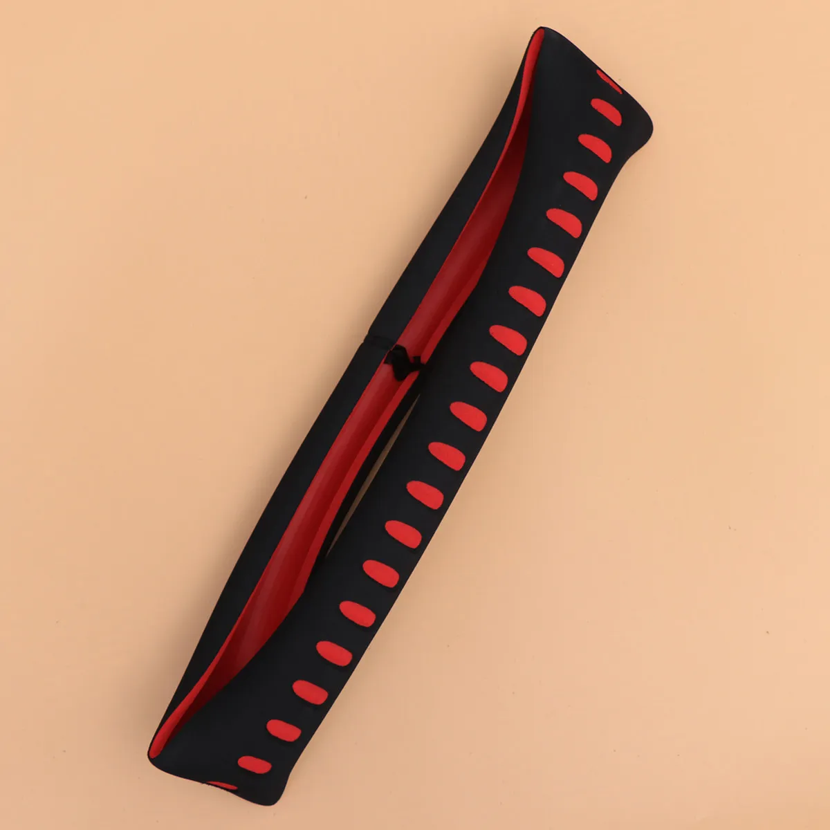 

38Cm Elastic Steering Wheel Cover for Cars Stylish Chic Design Soft Touch Grip Improvement Old Wheel Refurbishment Red
