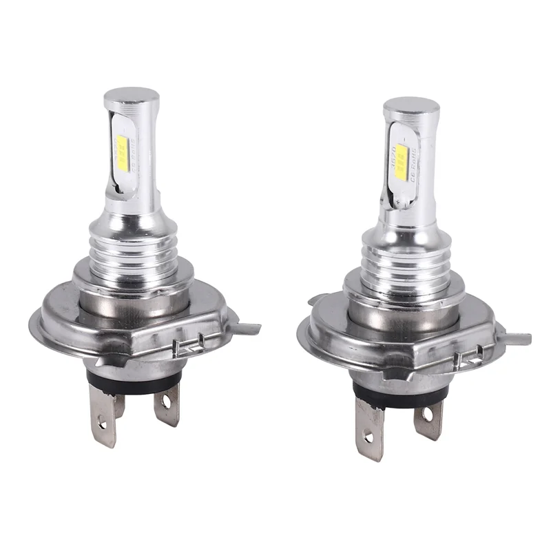 AY03-H4 9003 HB2 Kit de bombillas de faros LED Alto Bajo Brillo 35W 4000LM 6000K Blanco
