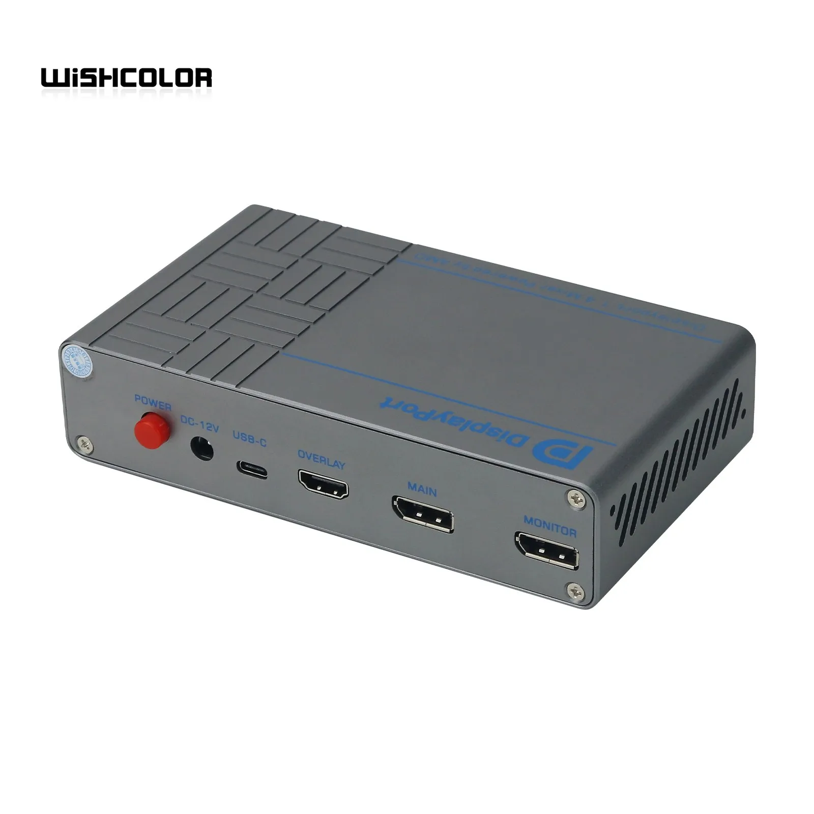 Wishcolor CapDMA Video Overlay Box 4K Adaptive Fuser HDMI