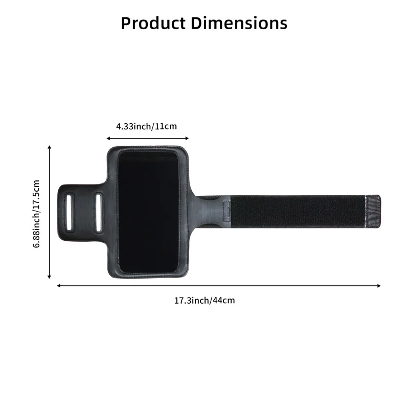 حزام الذراع لـ Vision Pro حامل هاتف VR المحمول قوة البنك شارة حالة حزام شارة عالمي