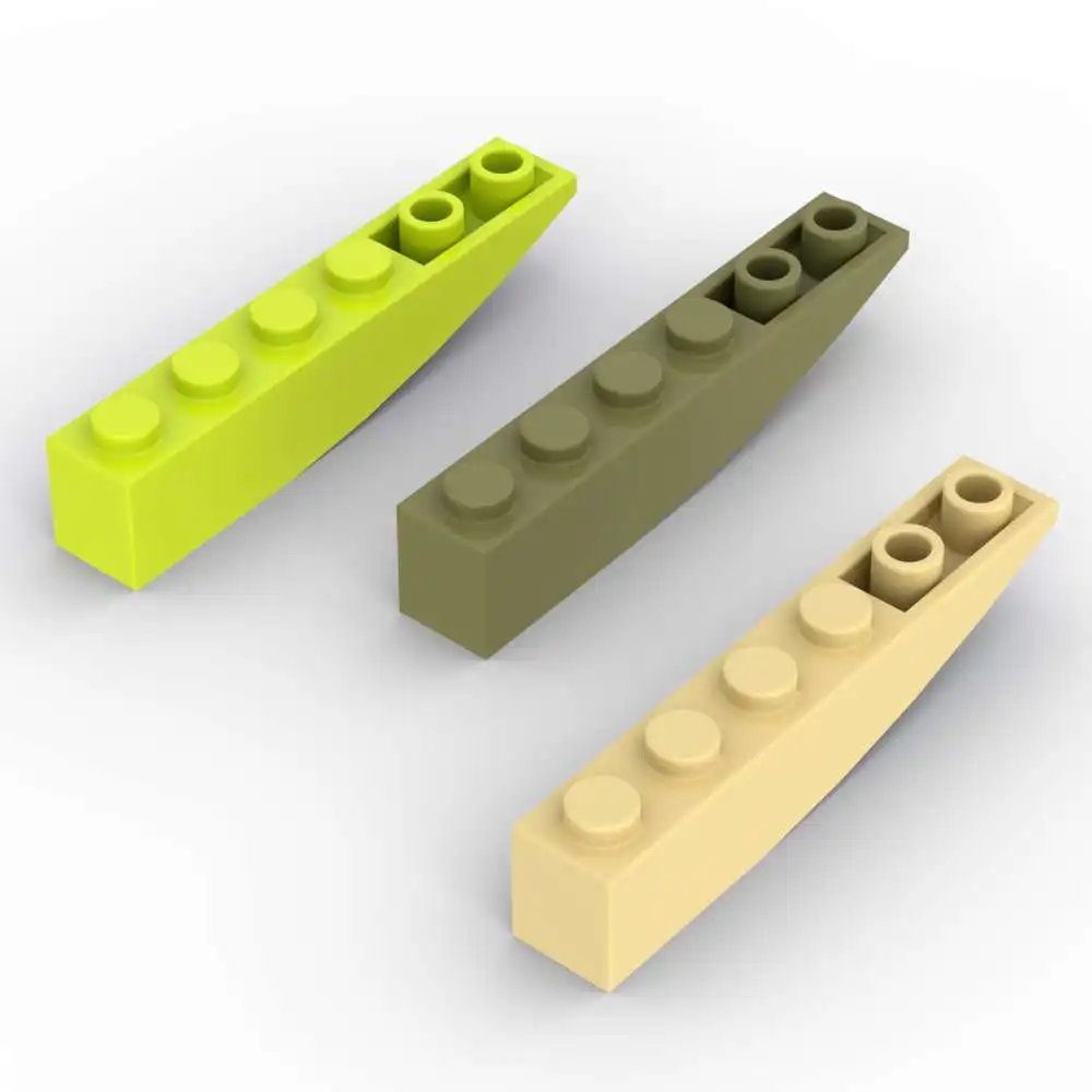 

MOC 10PCS 42023 6x1 Slope Conntctor Bricks Curved Inverted Stitching Substitutable Building Block Toy Adults Boys Holiday Gifts