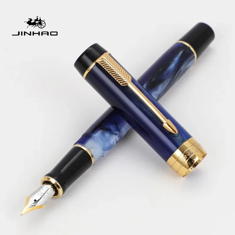 Imagem -06 - Jinhao Mini Resina Caneta-tinteiro Centennial Arrow Clip Caneta de Escrita Iridium Escritório Empresarial e Material Escolar Papelaria 100