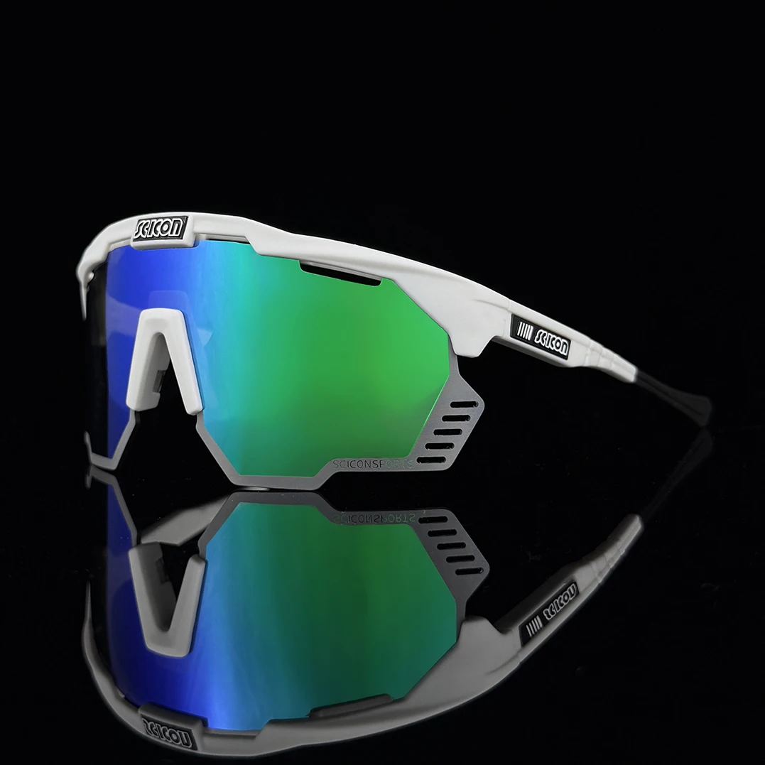 SCICON Photochrome Fahrradbrille MTB Reit- und Skating-Sonnenbrille UV400 Angelbrille für Männer und Frauen Fahrrad-Brillen – Detail 12
